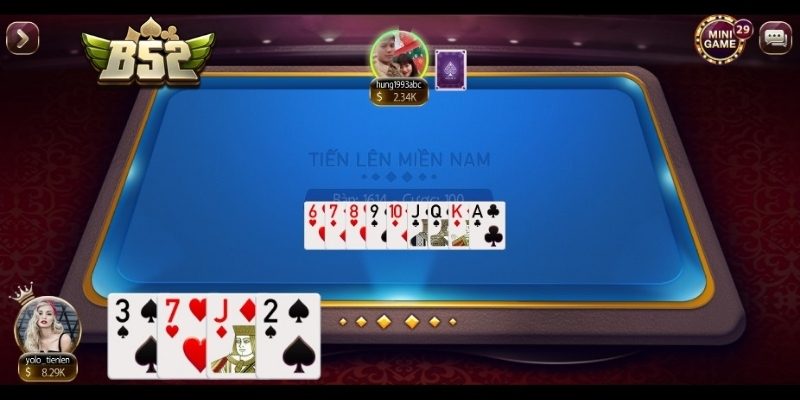 Tiến Lên Miền Nam B52 – Luật, Cách Đánh Và Chiến Thuật 2 Cách chơi Tiến Lên Miền Nam tại cổng game B52